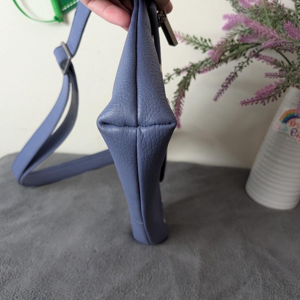 Hammitt Periwinkle Blue Leather Crossbody - Picture 5 of 9
